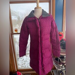 Columbia Women's Magenta Puffer Coat